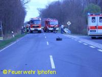 Verkehrsunfall bei Fröhstockheim