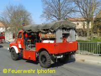 Scheunenbrand Obernbreit: FF Iffigheim